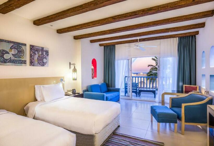 اتاق لوکس با چشم‌انداز دریا, Hilton Marsa Alam Nubian Resort