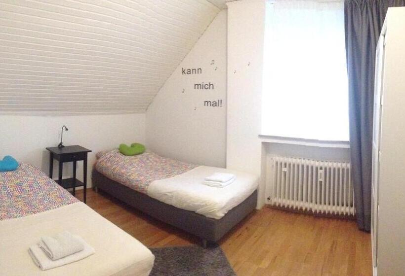 Апартаменты 2 Спальни, Dormitorium Kaarst Wohnraum Auf Zeit