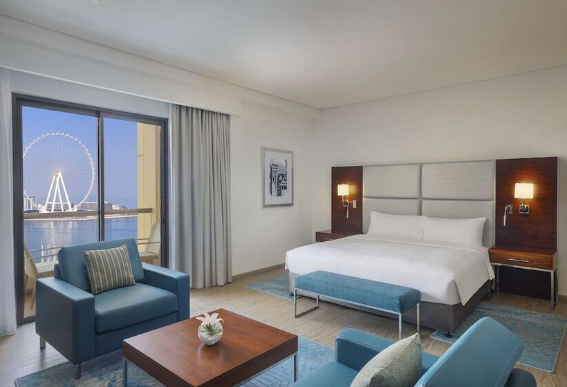 带双人床的标准工作室, Hilton Dubai The Walk