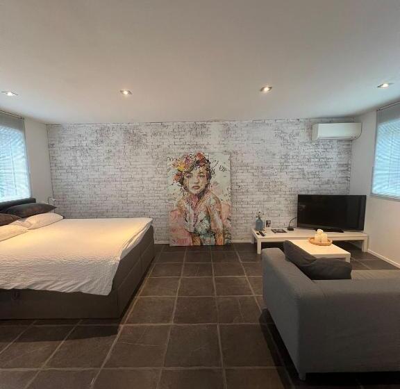 اتاق لوکس با چشم‌انداز باغ, B&b Sloterpark
