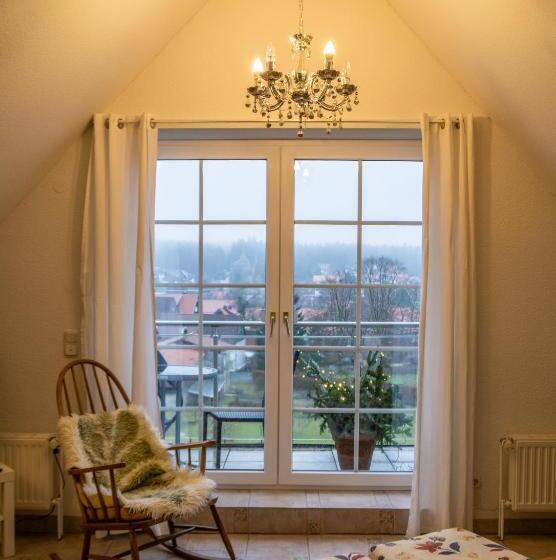 Апартаменты 1 Спальня с Балконом, Haus Waldwiese