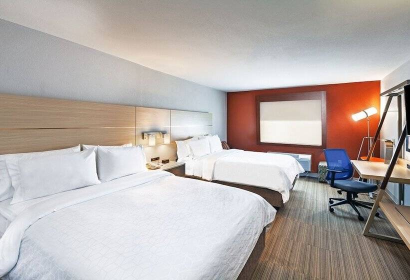 Номер Стандарт 2 Двуспальные Кровати, Holiday Inn Express Hotel And Suites Jenks, An Ihg