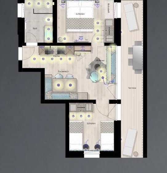 Люкс 2 Спальни, Siplinger Suites   Ferienwohnungen   Sauna Und Fitness
