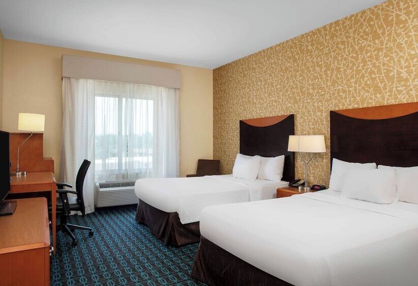 חדר סטנדרט שתי מיטות זוגיות, Fairfield By Marriott Inn And Suites Augusta Fort Eisenhower Area