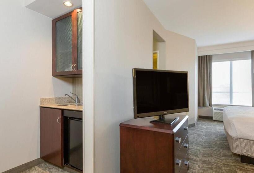 Standard Studio King Bed, Springhill Suites Indianapolis Fishers