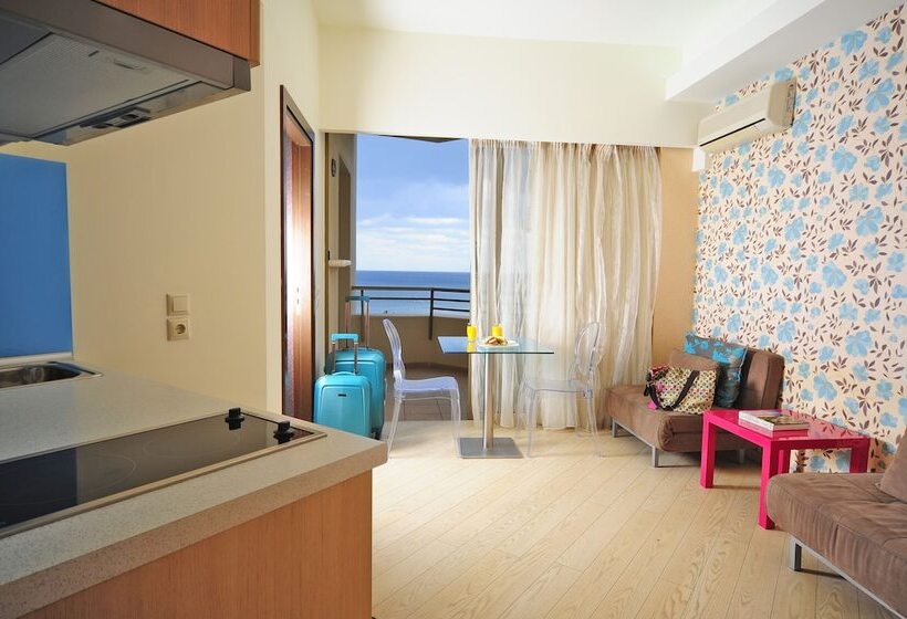 침실 1개 이그제큐티브 아파트, Steris Elegant Beach Hotel & Apartments