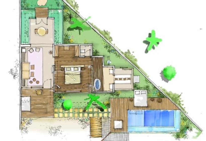 Вилла 1 Спальня, Kenoa Exclusive Beach Spa & Resort