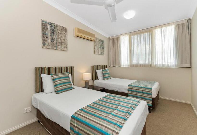 침실 2개 바다 전망 아파트, Mariners North Holiday Apartments