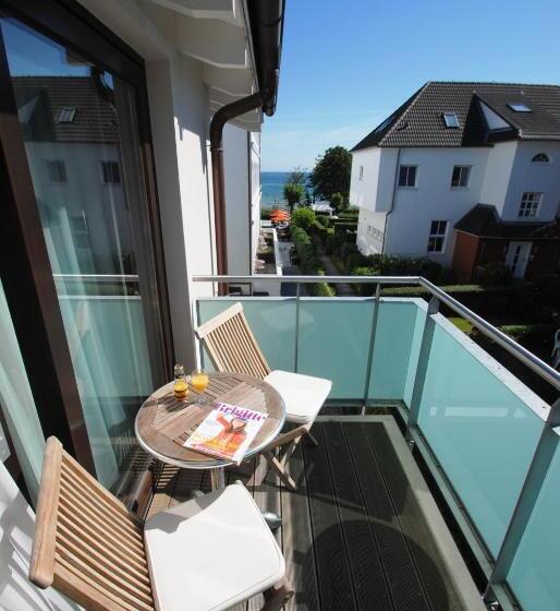 스탠다드 룸 측면 바다 전망, Strandhotel Binz