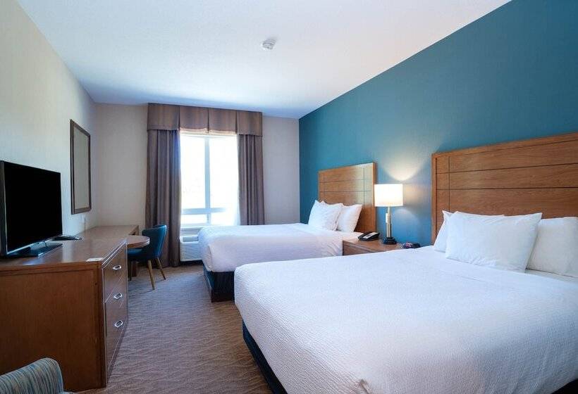 带2个双人床的标准工作室, Sandman Hotel And Suites Squamish