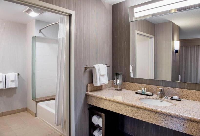 キングサイズベッドのスイートルーム, Courtyard By Marriott Edmonton West