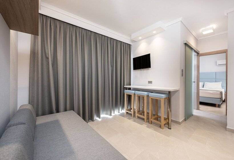 １ベッドルームアパートメント, Poseidon Hotel And Apartments