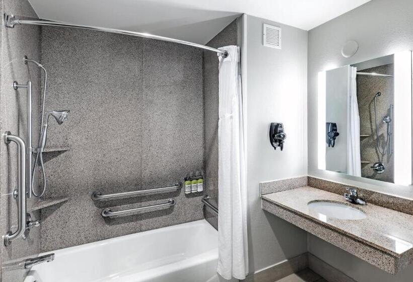 Номер Стандарт Кровать Кинг Адаптированный для Инвалидов, Holiday Inn Express And Suites Pryor, An Ihg