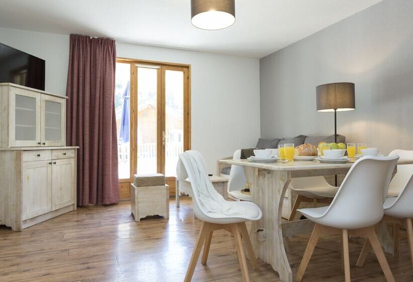 آپارتمان 2 خوابه, Résidence Odalys Les Chalets De L'arvan Ii