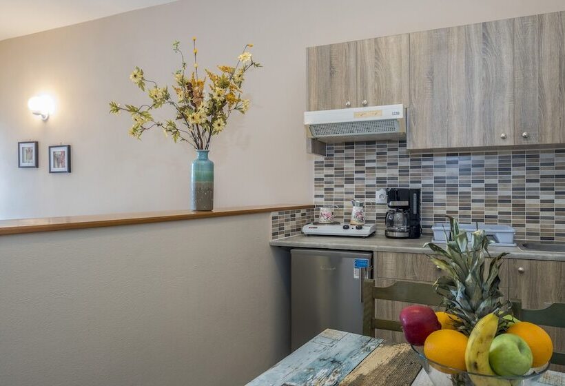 침실 1개 아파트, Theos Village Apartments
