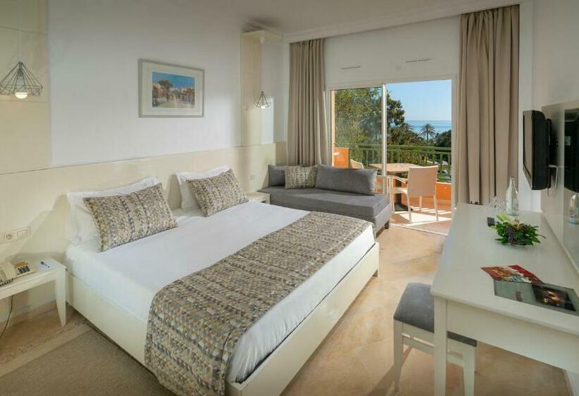 اتاق استاندارد سه تخته با چشم‌انداز باغ, El Ksar Resort & Thalasso