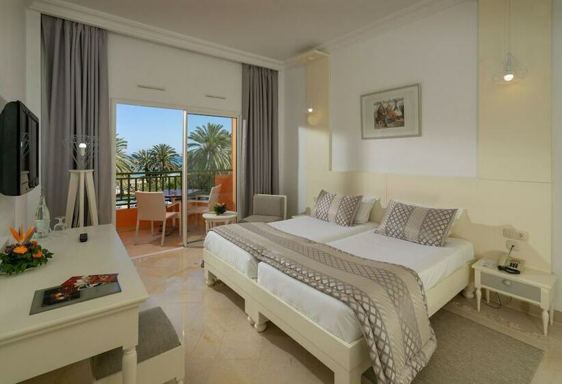 اتاق استاندارد سه تخته با چشم‌انداز باغ, El Ksar Resort & Thalasso