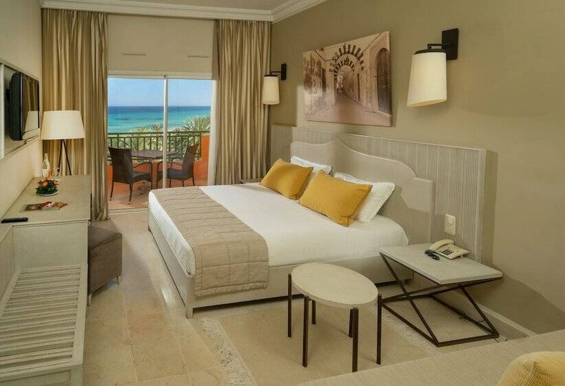 اتاق استاندارد یک تخته با چشم‌انداز دریا, El Ksar Resort & Thalasso