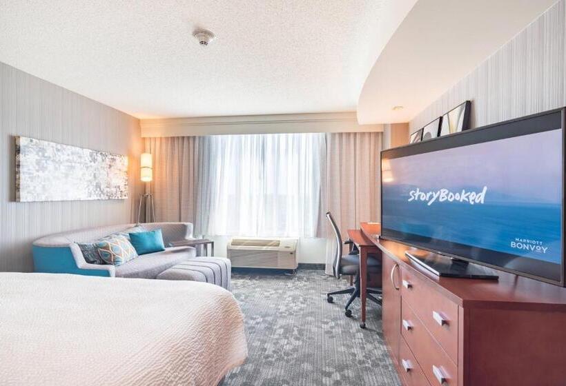 스탠다드 룸 킹사이즈 침대, Courtyard By Marriott Silver Spring Downtown