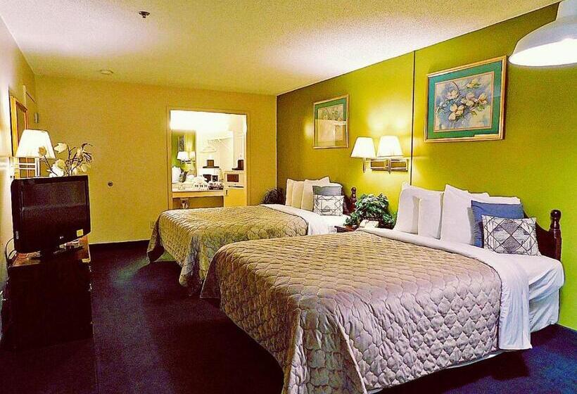 스탠다드 룸 더블 침대 2개, Americas Best Value Inn Rome
