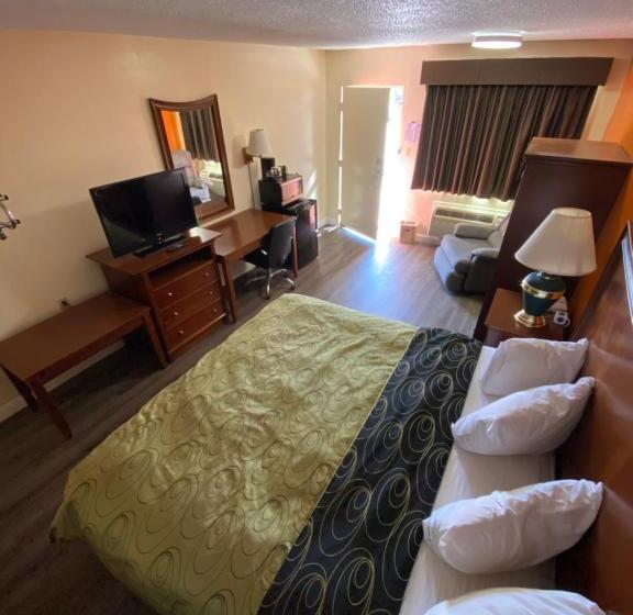 장애인을 위한 킹사이즈 침대 스탠다드 룸, Budget Host Inn   Baxley