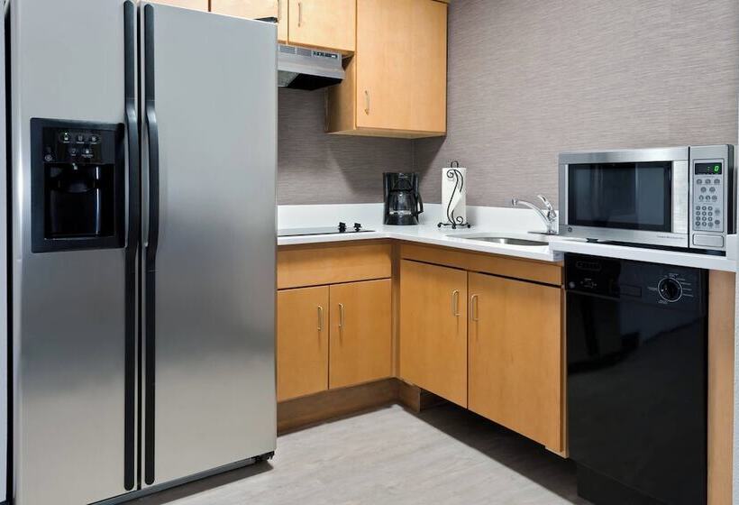 침실 2개 스위트, Residence Inn Wayne