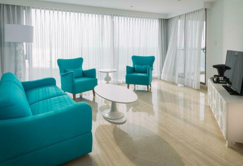 带2个卧室的套房, Radisson Cartagena Ocean Pavillion