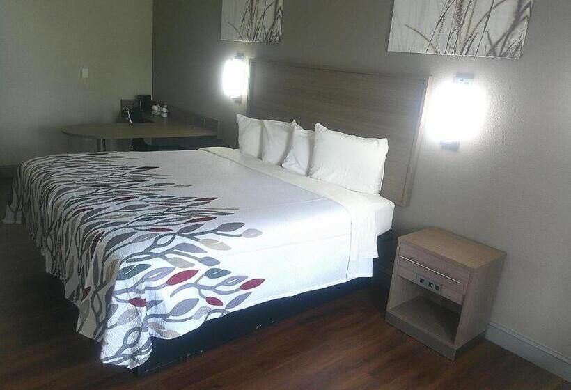 带大床的高级房间, Red Roof Inn Richmond   Airport Sandston