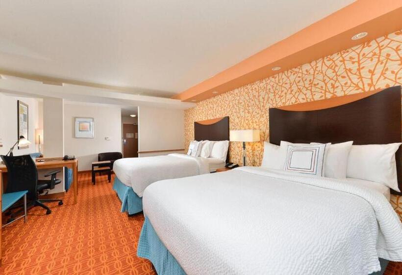 חדר סטנדרט שתי מיטות זוגיות, Fairfield Inn & Suites Kingsland