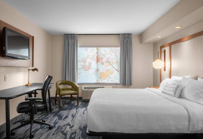 Quarto Estandar Cama King, Fairfield By Marriott Inn & Suites Columbus Hilliard
