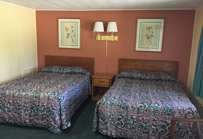 Номер Стандарт 2 Двуспальные Кровати, Elmwood Motor Lodge