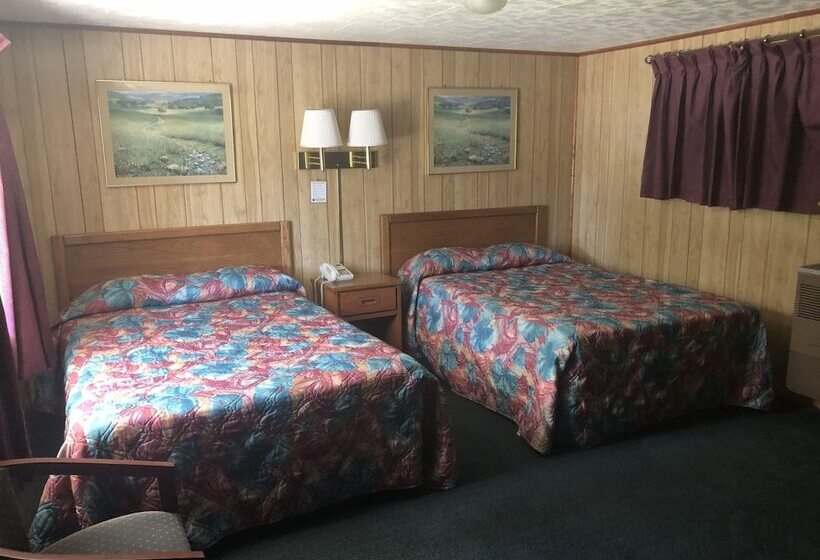Номер Стандарт 2 Двуспальные Кровати, Elmwood Motor Lodge