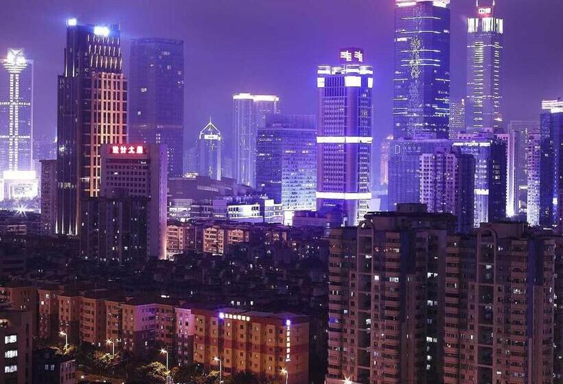 آپارتمان 2 خوابه, Dan Executive Hotel Apartment Zhujiang New Town Freeshuttle Bus To Cantonfair Duringcanton Fair Peri