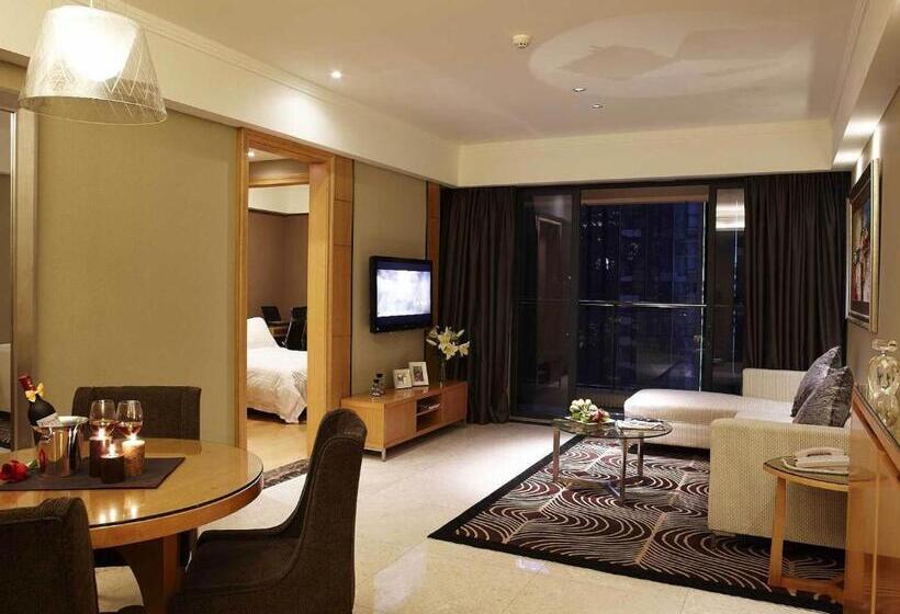 Апартаменты 2 Спальни, Dan Executive Hotel Apartment Zhujiang New Town Freeshuttle Bus To Cantonfair Duringcanton Fair Peri