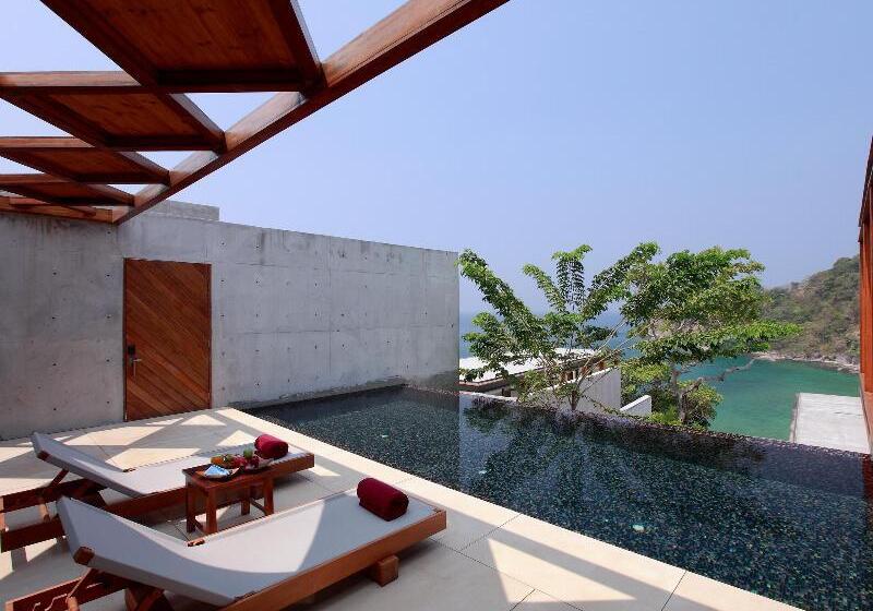 1침실 디럭스 빌라 바다전망, The Naka Phuket, A Member Of Design Hotels