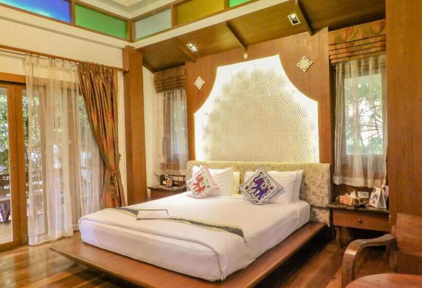 ویلای 1 خوابه با چشم‌انداز باغ, Vartika Resovilla Kuiburi Beach Resort And Villas