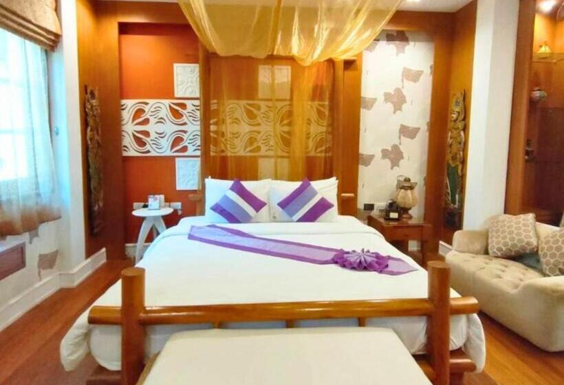ویلای 1 خوابه با چشم‌انداز باغ, Vartika Resovilla Kuiburi Beach Resort And Villas