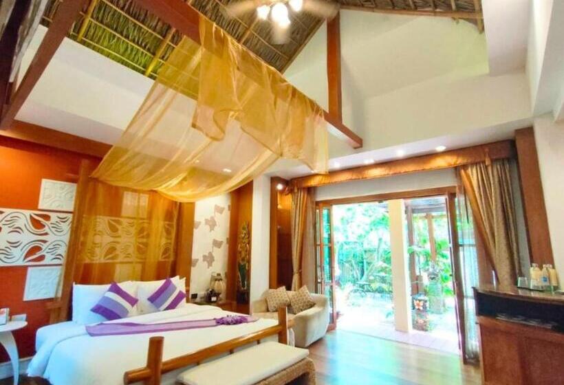 ویلای 1 خوابه با چشم‌انداز باغ, Vartika Resovilla Kuiburi Beach Resort And Villas