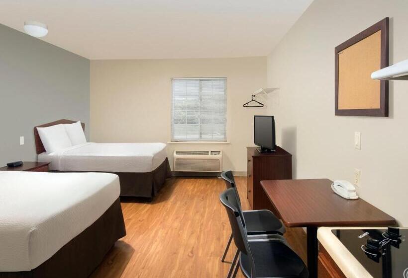 Номер Стандарт 2 Двуспальные Кровати, Woodspring Suites Topeka