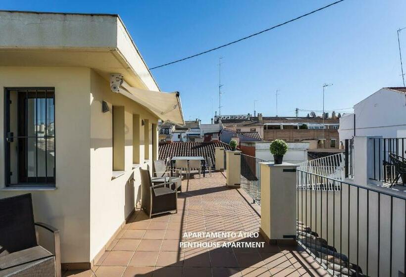 آپارتمان 1 خوابه با تراس, Mon Suites Catedral