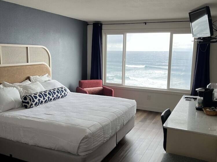 キングサイズベッドのスタンダードルーム, Seagull Beachfront Inn