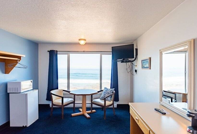 キングサイズベッドのスタンダードルーム, Seagull Beachfront Inn