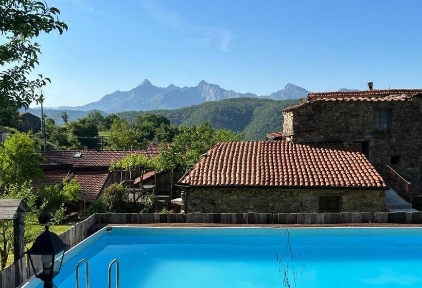 اتاق استاندارد با چشم‌انداز باغ, Agriturismo B&b Luna Di Quarazzana In Fivizzano Tuscany