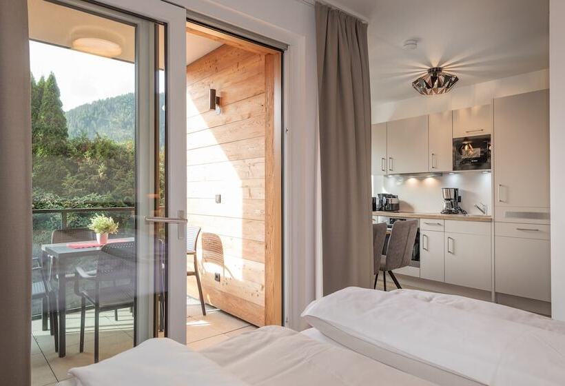 Апартаменты 1 Спальня, Alpenparks Hotel Montana Matrei
