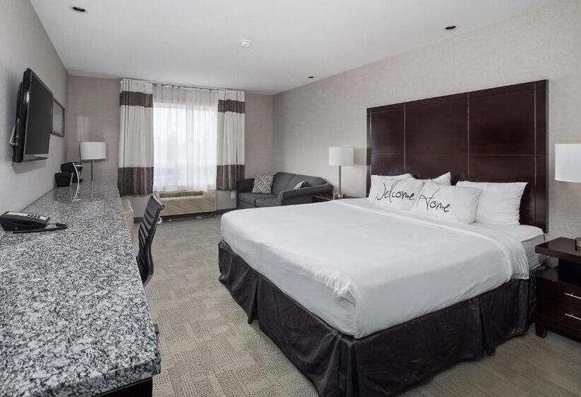 キングサイズベッドのスタンダードルーム, Home Inn & Suites Yorkton