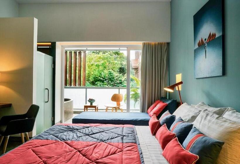 اتاق لوکس با چشم‌انداز استخر, Rambutan Resort – Phnom Penh