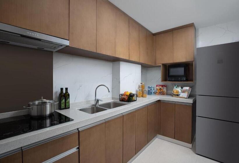 آپارتمان لوکس 2 خوابه, Citadines New District Wuxi
