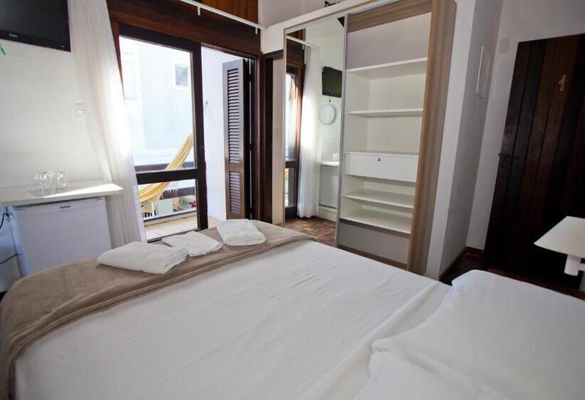 带阳台标准四人间, Beach House Floripa