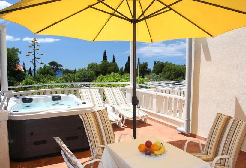 سوئیت با تخت بزرگ, Apartments And Rooms With Parking Space Mlini, Dubrovnik   8835