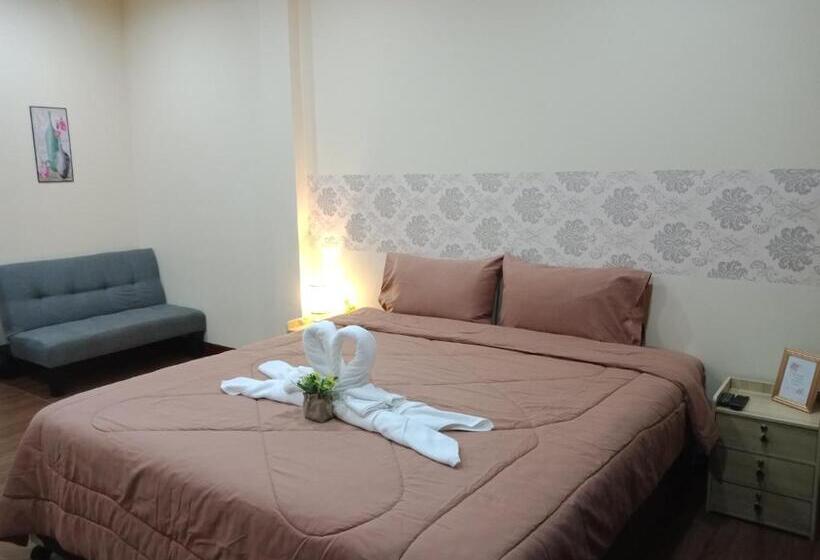 اتاق استاندارد با چشم‌انداز باغ, Little Lotus Siam Guesthouse At Rawai